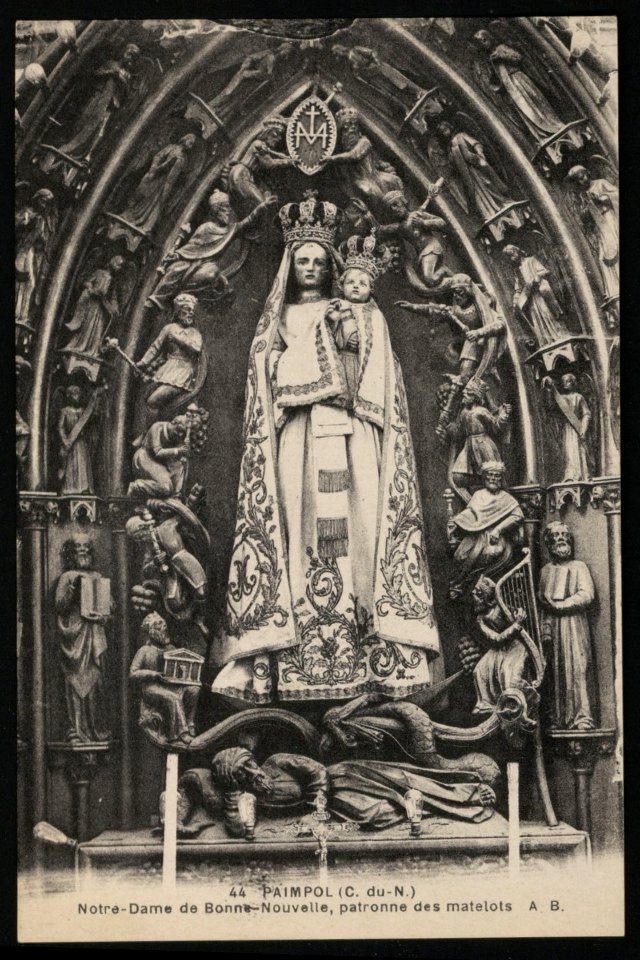 Paimpol - Notre-Dame de Bonne-Nouvelle patronne des matelots - AD22 - 16FI2739