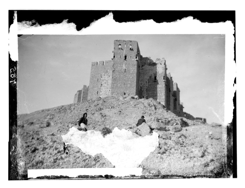 Palmyra (Tadmor). Near view of Turkish castle LOC matpc.12350