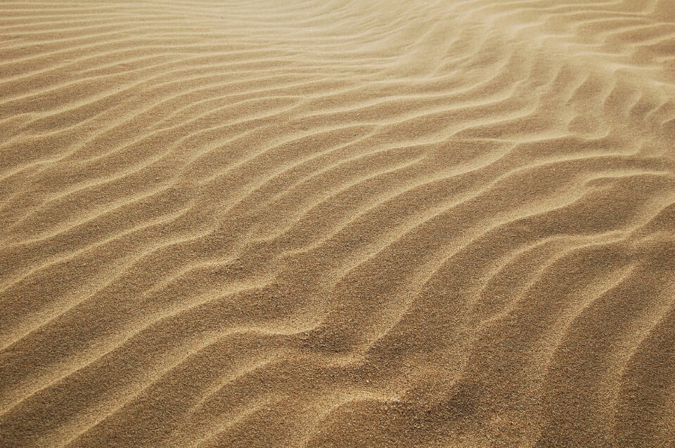 Sand beach waves