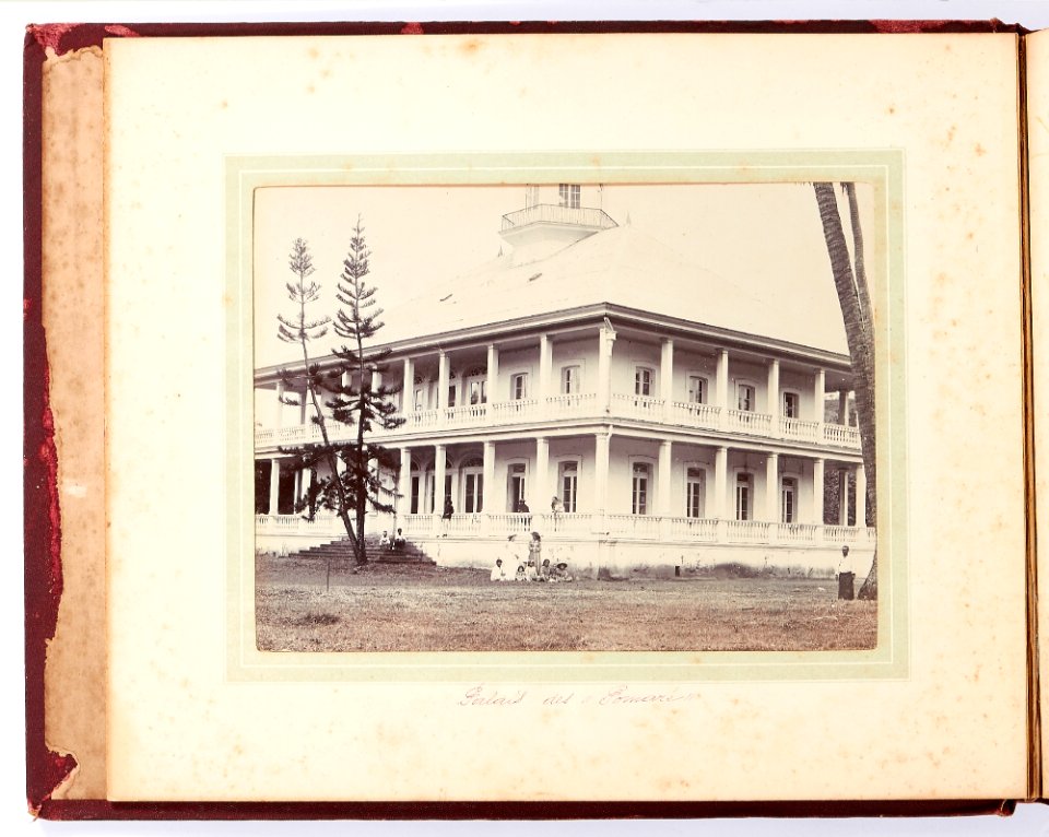Palais des Pomaré, 1887-1888