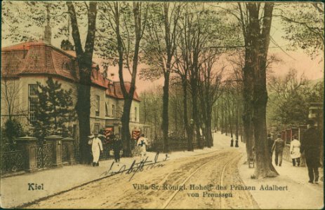 Palais des Prinzen Adalbert (Prinzenhaus) im Düsternbrooker Weg 32-34 (Kiel 82.903)