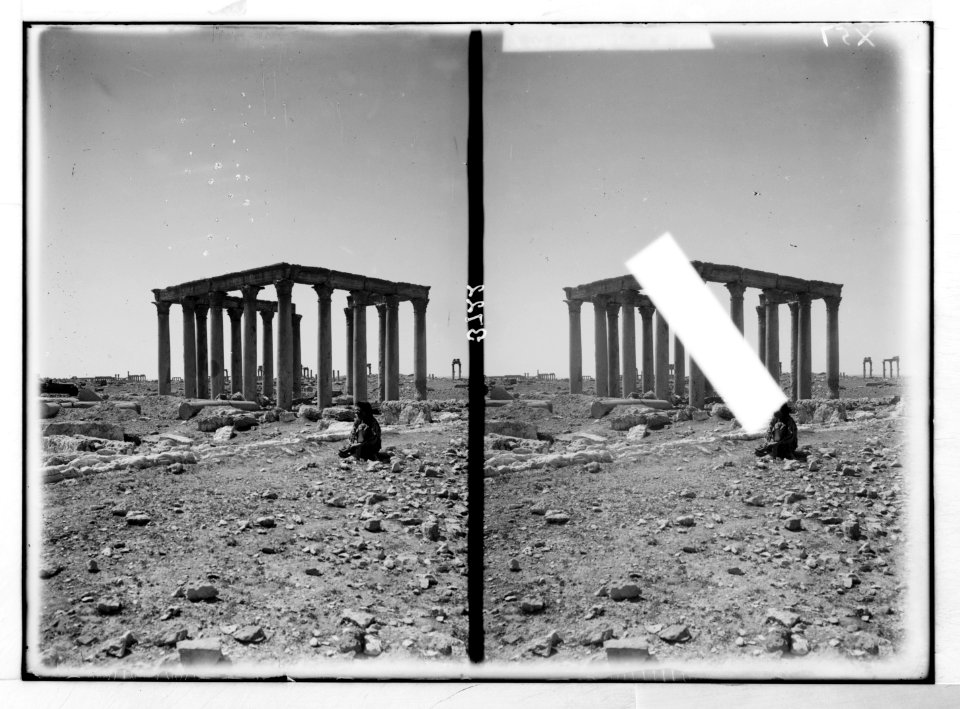 Palmyra. Peristyle of a private home LOC matpc.02885