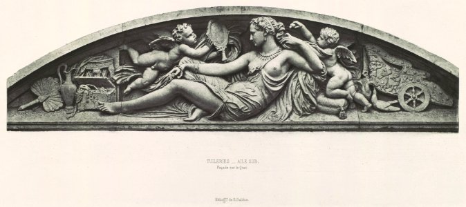Palais du Louvre et des Tuileries, motifs de décorations tirés des constructions éxécutées au nouveau Louvre et au palais des Tuileries