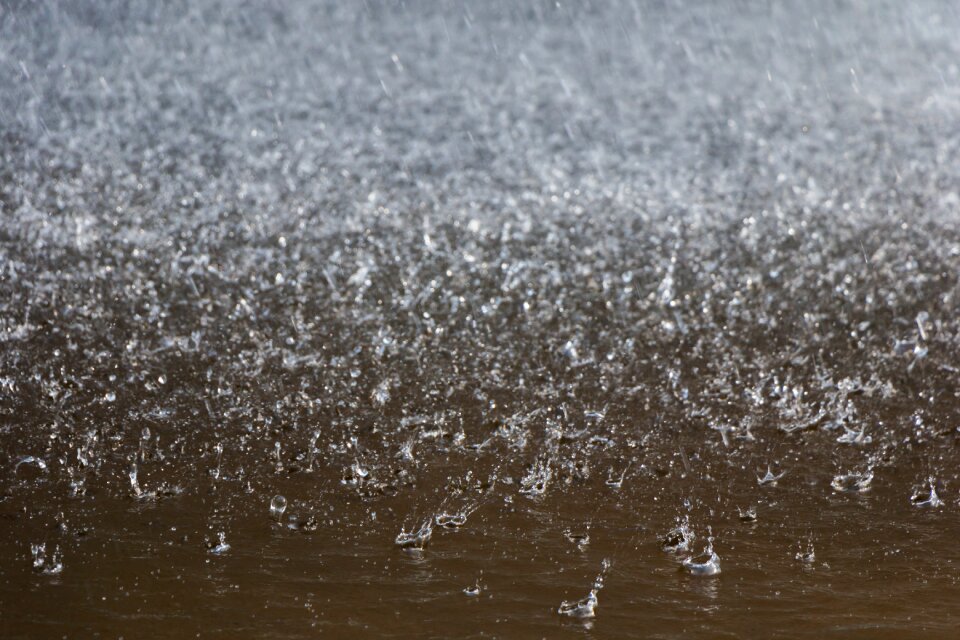 Drop of water close up liquid