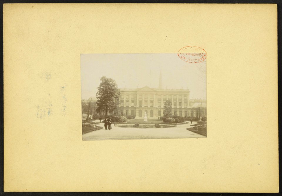 Palais Rohan (Bordeaux) - J-A Brutails - Université Bordeaux Montaigne - 1169