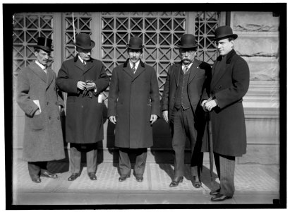 PAN AMERICAN SCIENTIFIC CONGRESS. NICARAGUAN DELEGATION. DAMASO RIVAS; ANTONIO A. ARIAGA; GEN. EMILIANO CHAMORRO; MINISTER FROM NICARAGUA; SENOR GOMEZ; ALEJANDRO CESAR LCCN2016866772