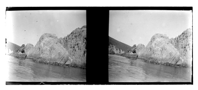 Paisatge costaner, probablement de la Costa Brava (Vdr-25 14)