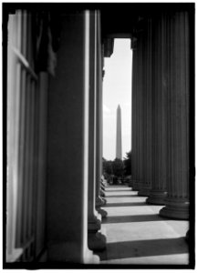 PAN AMERICAN UNION. VIEW FROM STEPS TO WASHINGTON MONUMENT LCCN2016866449