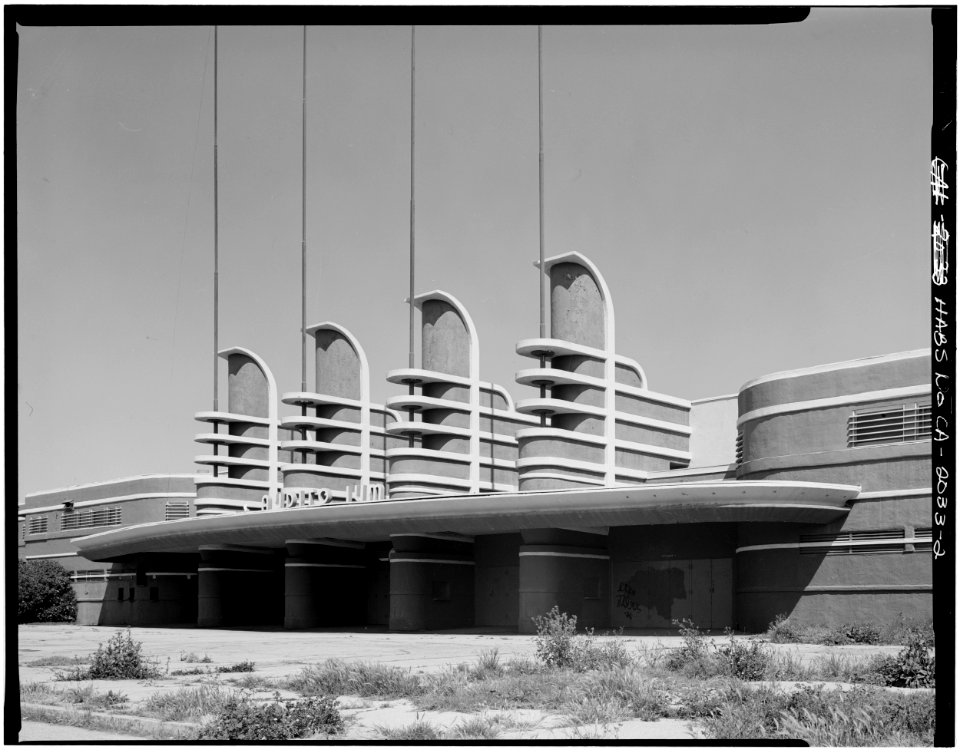 Pan Pacific Auditorium entrance