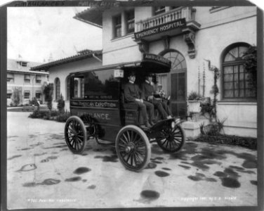Pan-American Exposition ambulance LCCN2003671122