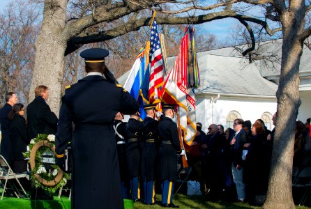 Pan Am Flight 103 Memorial Ceremony - salute (15451198644)