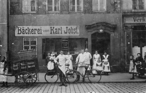 Panadería Karl Jobst bella época Dresde
