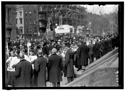 PAN AMERICAN MASS. THANKSGIVING DAY AT ST. PATRICK'S. CHOIR LCCN2016863737