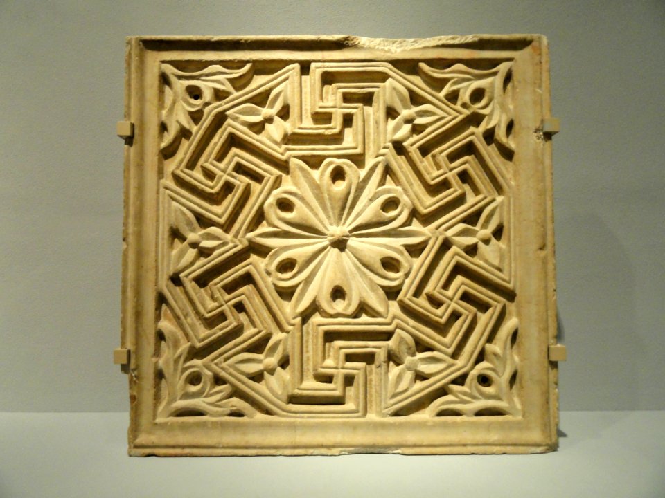 Panel from a chancel screen, Italy (Apulia), c. 1039 - Nelson-Atkins Museum of Art - DSC08285