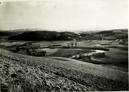Panorama 1, Sicht von der russischen Stellung bei Stradomka gegen Westen und Süden. (BildID 15591804)