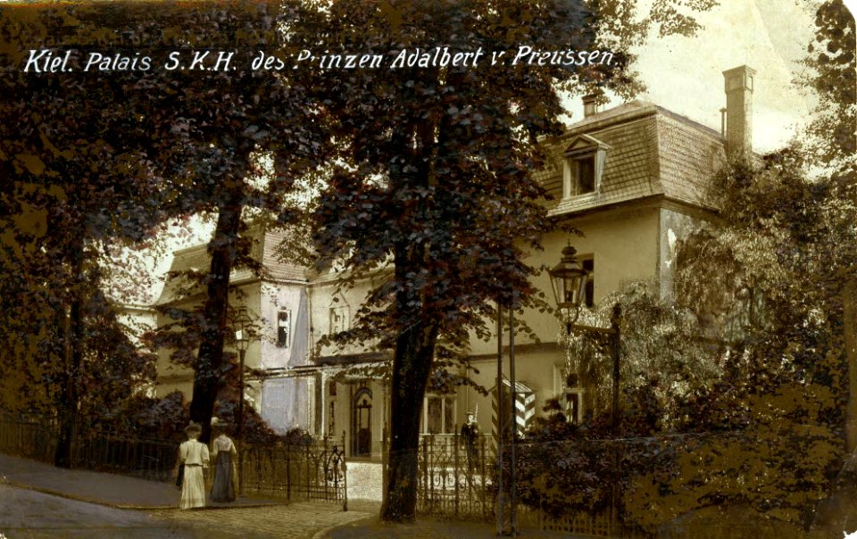 Palais des Prinzen Adalbert (Prinzenhaus) im Düsternbrooker Weg 32-34 (Kiel 55.609)
