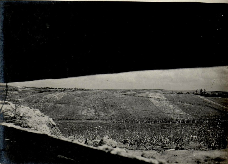 Panorama der Kote 369 Höhe Worobijowka, diese war am 4., 8. und 11. Juni. Schauplatz blutiger Kämpfe zwischen den Truppen der 32. Division und der 76.Honvedbrigade und dem russischen 6. Korps, bestehe (BildID 15542198)