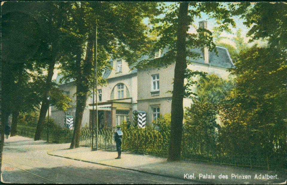 Palais des Prinzen Adalbert (Prinzenhaus) im Düsternbrooker Weg 32-34 (Kiel 82.886)