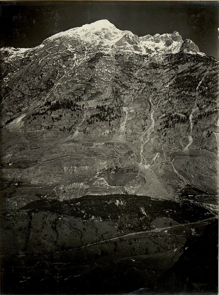 Panorama des Flitscher Beckens. Standpunkt, Geschützpforte des Werkes KAL. (BildID 15468578)
