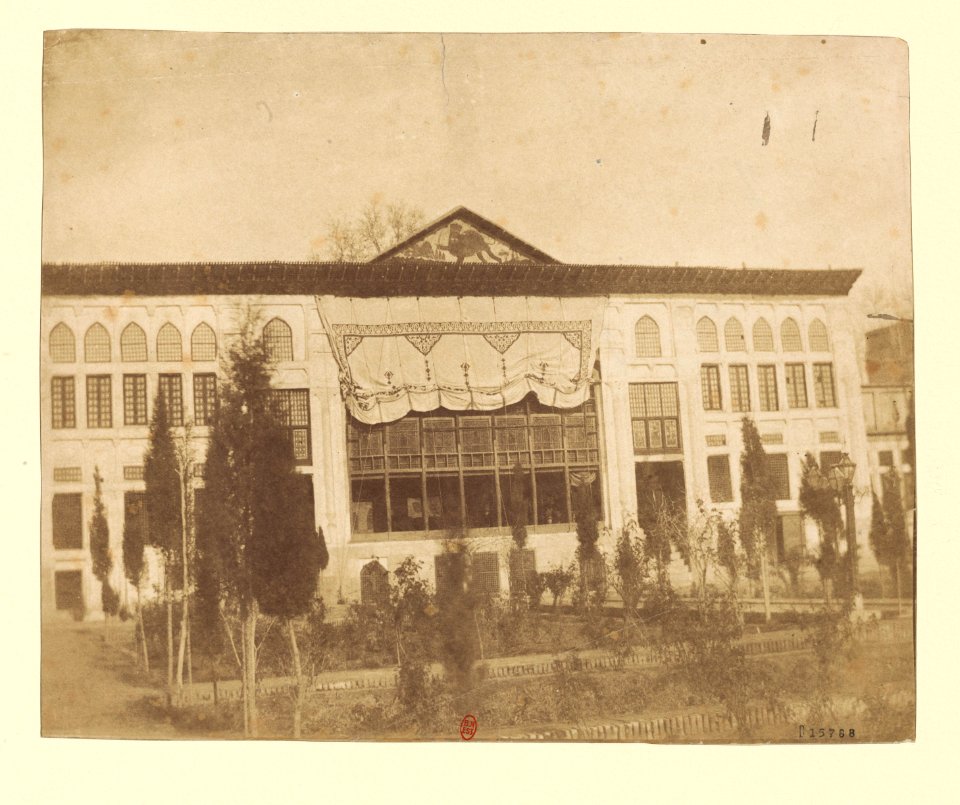 Palais Otak e-Gulistan. La Chambre de cristal Téhéran