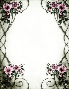 Stationery retro shabby