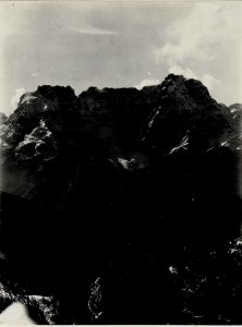 Panorama (4.Teilbild zu WK1 ALB082 24323a) 3 Zinnen, Misurina, Piano. Standpunkt, Schwabenalpenkopf. (BildID 15629565)