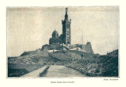 Paléo photo N-D de la Garde Marseille-1925