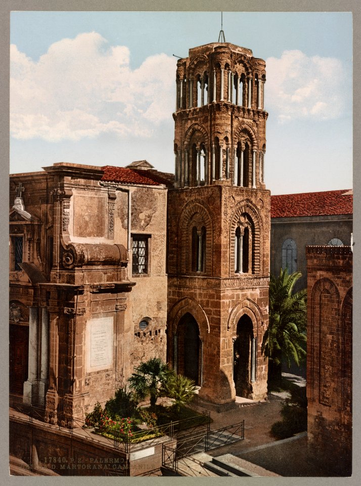 Palermo. Chiesa D. Martorana Campanile LOC ppmsca.52676