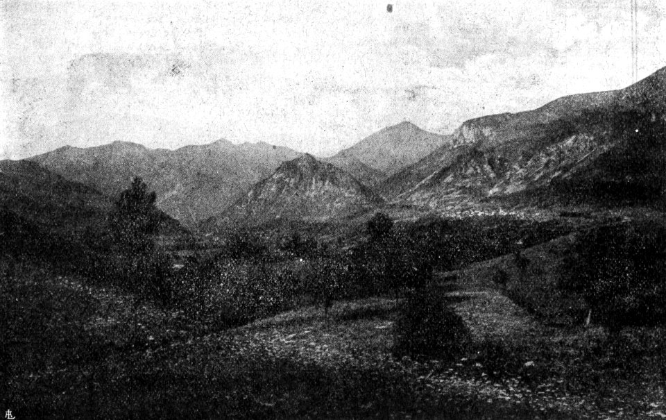 Panorama della Valsassina visto da Maggio, ante 1910 - Archivio Meraviglioso ICM BC1911n38f3