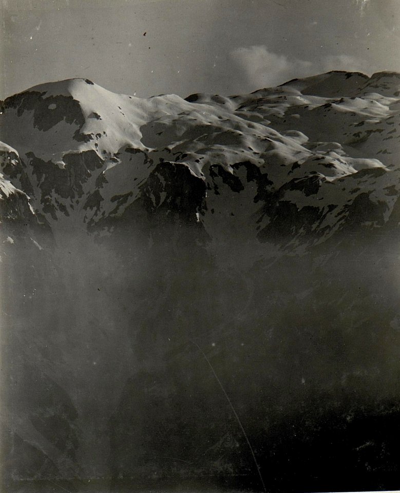 Panorama Pasubio. Standpunkt Borcoletta ¤1816 (2. Teilbild zu WK1 ALB083 24375a) (BildID 15632183)