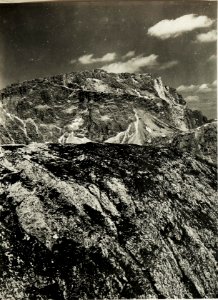 Panorama Standpunkt Settsass,.Eigene Stellungen gegen Norden. (4. Teilbild zu WK1 ALB15 04114a) (BildID 15421207)