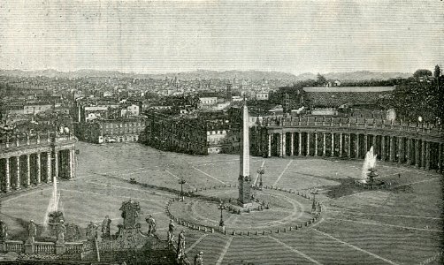 Panorama di Roma dalla Cupola di San Pietro