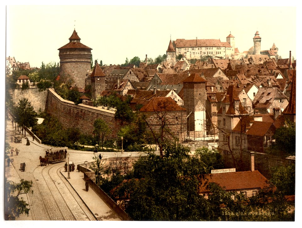 Panorama taken from Hallerthor (i.e. Haller Tor), Nuremberg, Bavaria, Germany-LCCN2002696167