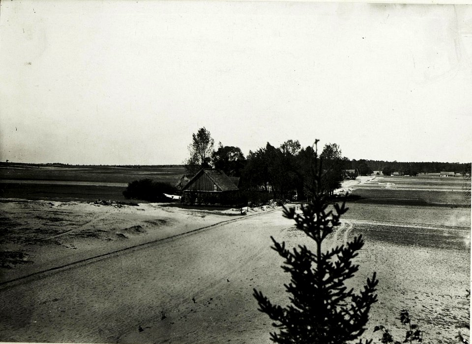 Panorama eigener Stellungen bei Follwark westlich Gorzanow. Geländecharakteristik des Angriffsraumes. (BildID 15589480)