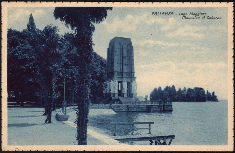 Pallanze - Lago Maggiore Mausoleo di Cadorna