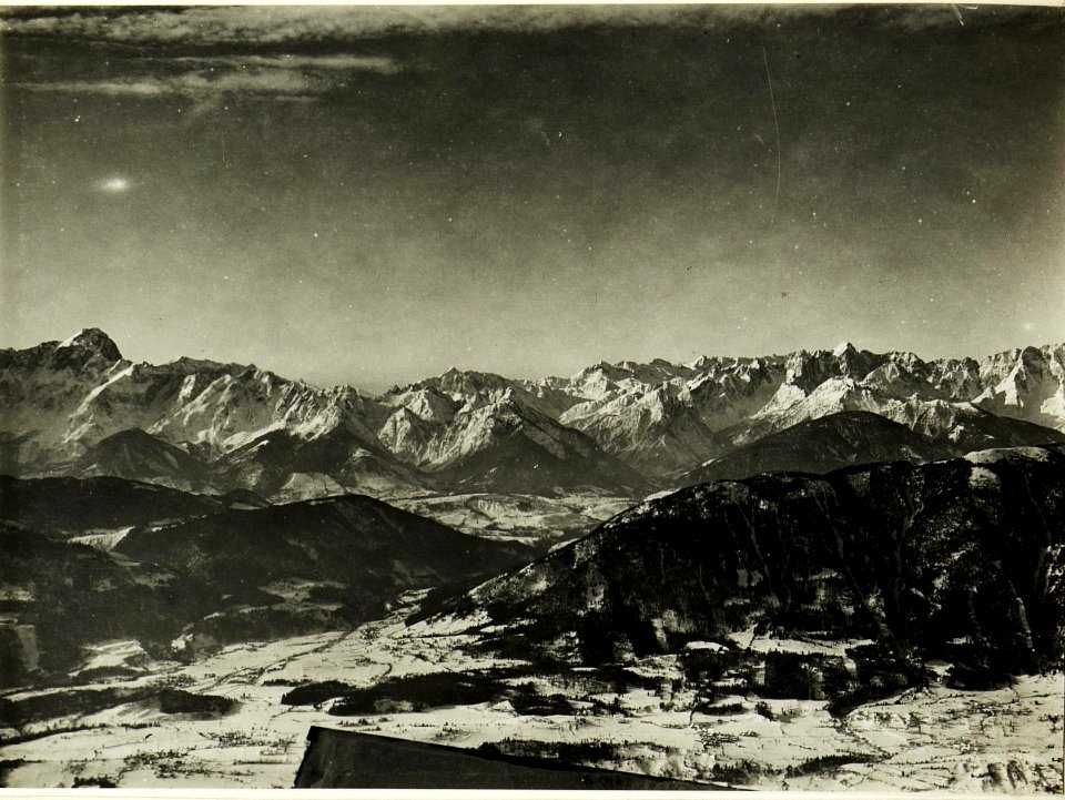 Panorama geschen vom Dobratsch gegen S.S.W., u.W.N.W. (11-3.1917) (BildID 15499266)