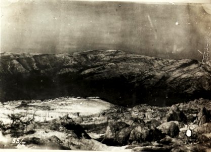 Panorama vom Jelenik Kote 788 südöstlich Canale, 22.2.1916. (BildID 15594410)