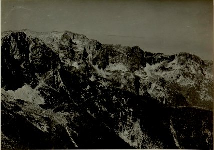 Panorama vom Lipnik, Vrata, Krn, Kote 2108, Kaluder, Stpkt, Kuk. (BildID 15480573)