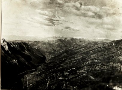 Panorama vom Monte San Gabriele Kote 646, 1915. (BildID 15594389)