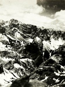 Panorama vom Standpunkt Innichriedelknoten, Schwalbenalpenkofel, Croda rossa, Bullköpfe (7. Teilbild zu WK1 ALB15 04059a) . (BildID 15420479)