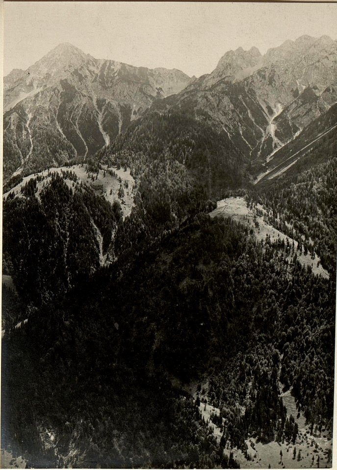 Panorama von der Kleinalpelspitze NEBRIA bis deutsche Alm. (BildID 15478136)