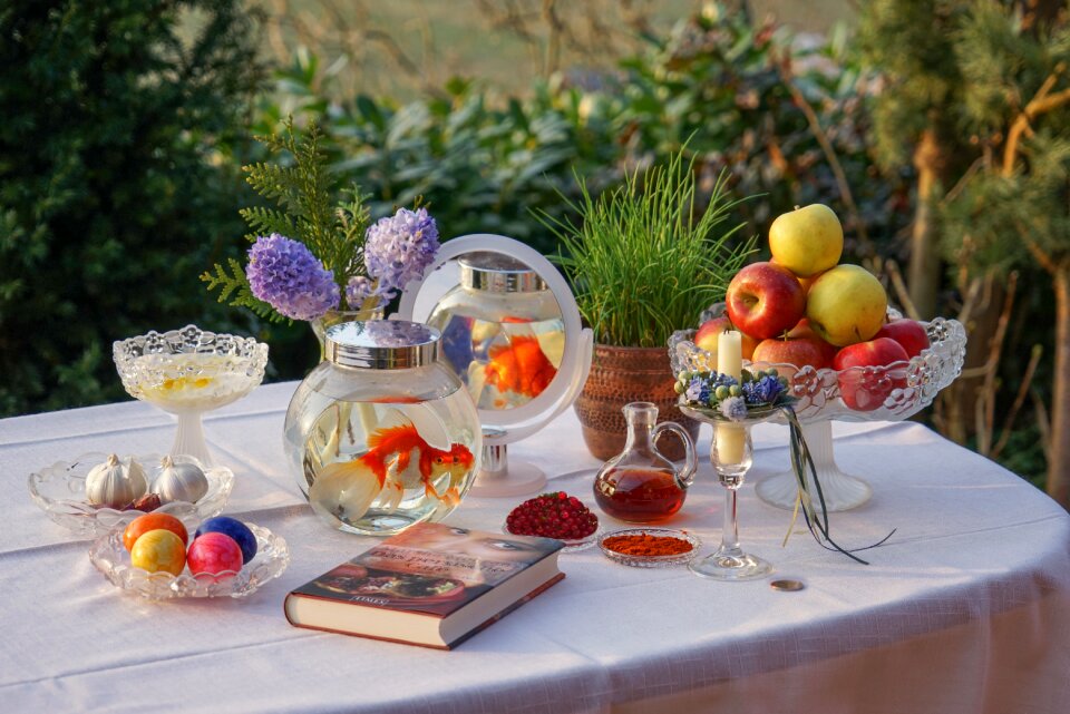Sofre haft iranian new year persian