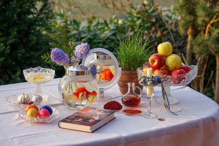 Sofre haft iranian new year persian