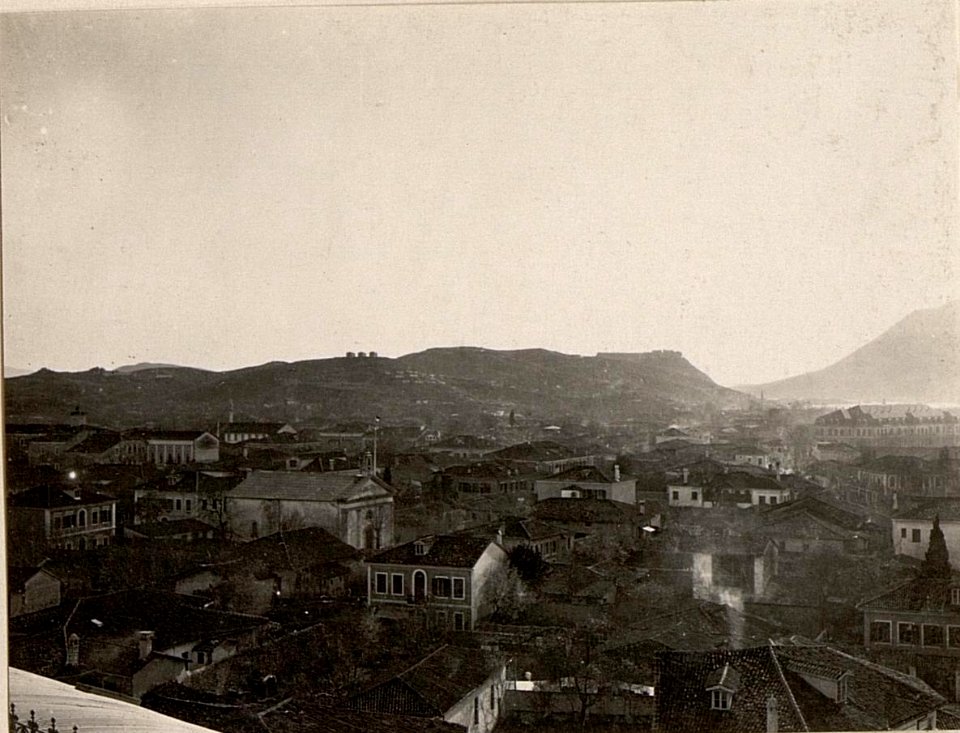 Panorama von Skutari. Aufgenommen in Skutari am 14. März 1916. (BildID 15533165)