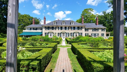 Summer luxury lawn photo