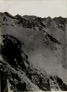 Panorama, Raum südlich Fleimstal-Alpe. Standpunkt, Val piana. (3 Teilbild zu WK1 ALB082 24337a) (BildID 15629964)