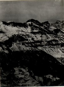 Panorama, (5. Teilbild zu WK1 ALB82 24324a) Monte Sief, Col di Lana, Crap di Pestort. Standpunkt, Pizazz. (BildID 15629628)