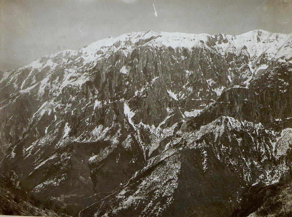 Panorama Monte Grappa (2. Teilbild zu WK1 ALB087 25577a) (BildID 15649387)