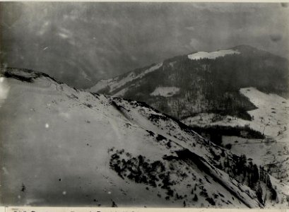 Panorama, Buoni Prati, Melino. Standpunkt, Doss dei Morti. (1. Teilbild = WK1 ALB082 24345a) (BildID 15630349)