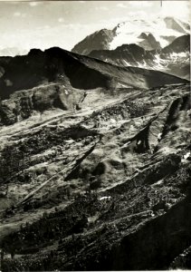 Panorama Standpunkt Sett-Sass (4.Teilbild zu WK1 ALB15 04115a), Col di Lana. (BildID 15421256)